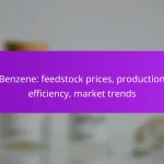 Benzene: feedstock prices, production efficiency, market trends