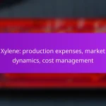 Xylene: production expenses, market dynamics, cost management